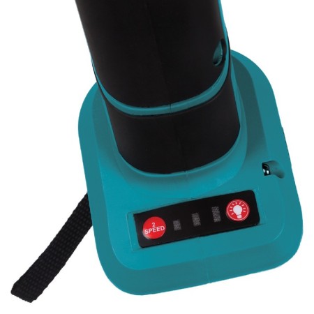 Corner grinder Bort BWS-18LI-125, battery, 18 V, 2x4 Ah, Li-Ion, 125x22.2 mm-6