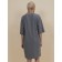 Female dress, size Xs, gray color