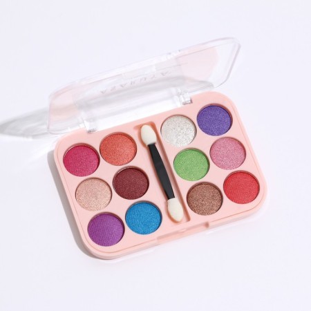 Palette of shadows for eyelids 12 colors-2