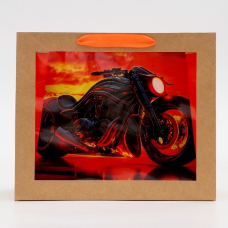 PVC package window, "best man", 31 x 11 x 26 cm-1