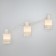Silvia 3x40W lamp E14 white, gold