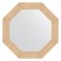 Mirror in the baguette frame, gold dunes 90 mm, 71x71 cm