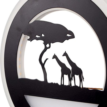 Bra "Giraffes" LED 24W 3000-4000K black 22x3.8x22 cm-4