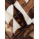 Texrepublic blanket, size 180x200 cm, brown color