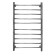 Domoterm electric heated towel rail "Aurora" 109-10, 500 x 900 mm, 10 crossbars, rights
