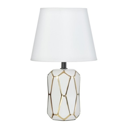 RICO desktop lamp E14 40W white-golden 20x20x33 cm Risalux-5
