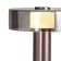 MANTRA GIN, GU10, 1x12W, 277 mm table lamp, pink gold color