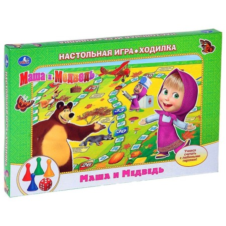 Board game "Masha and the Bear"