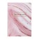 College-wiper in a solid cover 7BC, A5, 64 sheets, pink marble, cage block, glossy lamination, foil embossing