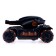 Radio controlled tank Fighter, 4WD, gesture control, shoots gel bullets, black and brown color