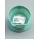 Plastic bowl on a stand, 13 x 13 x 10 cm, turquoise