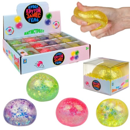 Anthistress Mick "Brilliant Ball", 6 cm, Mix color
