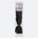 Zumba Kanecalon is monophonic, corrugated, 60 cm, 100 g, chocolate color (#AY4)