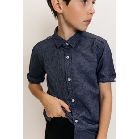 Surchachka upper for boys, height 158-164 cm, blue color-7