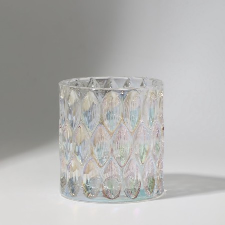 Storage for storage of cosmetic supplies "Stella", 10 × 9.5 cm, the color is transparent-2