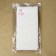 Lace elastic fabric, 185 mm × 2.7 ± 0.5 m, white color