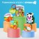 Book - a toy for the bath "My dreams", with a figure, Kroshka I