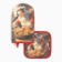 Set of kitchen. Ethel SOOKies mittens 15x28cm, 19x19cm tack, 100%HL