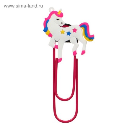 The bookmark is large 11 cm "Unicorn", mix-2