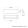 Cappio RSC031 handle handle, m/o 96 mm, black color