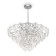 Suspended lamp 60W, 12khe14, 38x63 cm, chrome