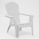 Chair "MIAMI", white, 88.8 x 73.5 x 74.5 cm