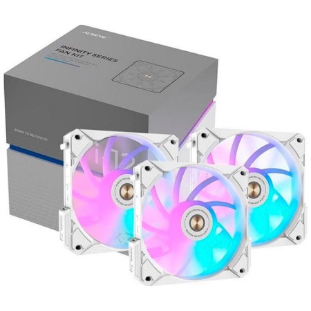 Fans for the ALSEYEE I12W-K3 White 3x120mm housing-5