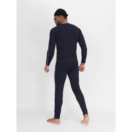Male thermal underwear, size 54-56, dark blue color-10