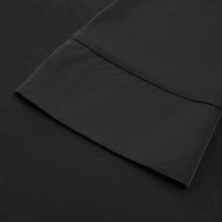 Women's costume (jacket, trousers) minku: Silk pleasure color black, size 46-8