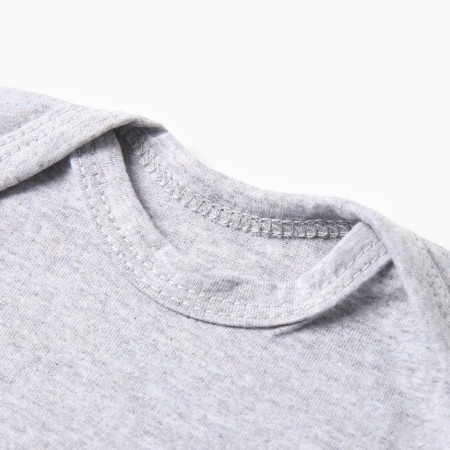 T -shirt with DL. Sleeve Bloom Baby, p. 92 cm, gray-1