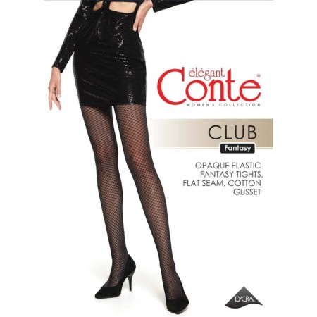 Women's tights Fantasy Club, size 3, color Nero-5