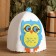 Bath cap with children's applique "Matilda" felt