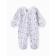 Children's overalls with scratches "Bunny", white/pink color, height 56