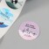 Stick Paper "Music of waves" d = 2.5 cm 252 pcs in roll