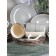 Elrington table set “Airgraph. Light graphite ", 16 items