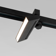 Trick lamp for a three -phase busbar Elektrostandard, Arda, 115x32x143 mm, 10W, LED, 750LM, 4200K, black color black