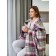 Ailis blanket, size 150x200 cm, purple color