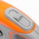 Diil roulette, 8 m, up to 50 kg, tape, rubberized pen, orange with gray