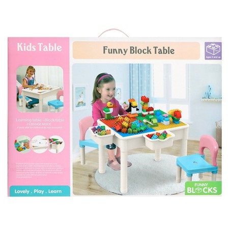 Game set "Table with a chair", designer, 60 parts-23