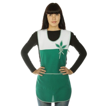 Apron Gabardin, p. 42-50, height 170-176, green color