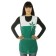 Apron Gabardin, p. 42-50, height 170-176, green color