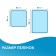 Diapers disposable absorbent Terezamed Basic 60 x 60, 30 pcs