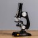 Microscope "Young Biologist", the frequency of an increase of 450x, 200x, 100x, black