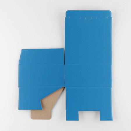 Gift folding box, packaging, “blue”, 15 x 15 x 7 cm-7