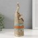 Souvenir Polystone "Gray Elephant upward" 4.4x5.2x22 cm