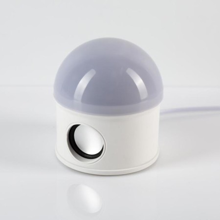 Light device "Star Sky" 12 cm, speaker, removable hemisphere, glow RGB, 220 V-2