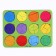 Circles of Nikitin "circles" of fractions, level 2, 12 pcs