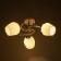 Sarina chandelier 3he27 40w is white 54x54x24cm Bayerlux