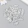 Decor for creativity Plastic "Romb Crystal" transparent color set 20 grams 0.6x1.6x2.3 cm