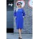 Women's dress, size 46, blue color